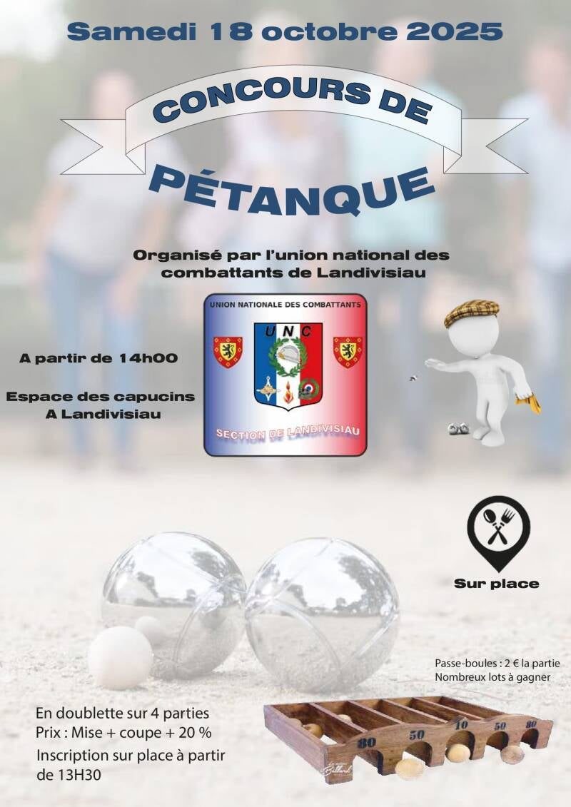 Concours de pétanques