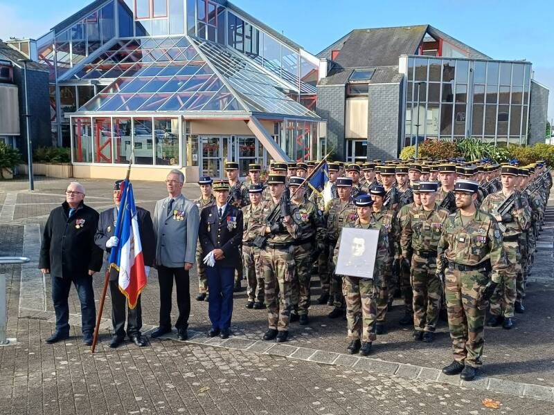 Photo de la section UNC de Landivisiau