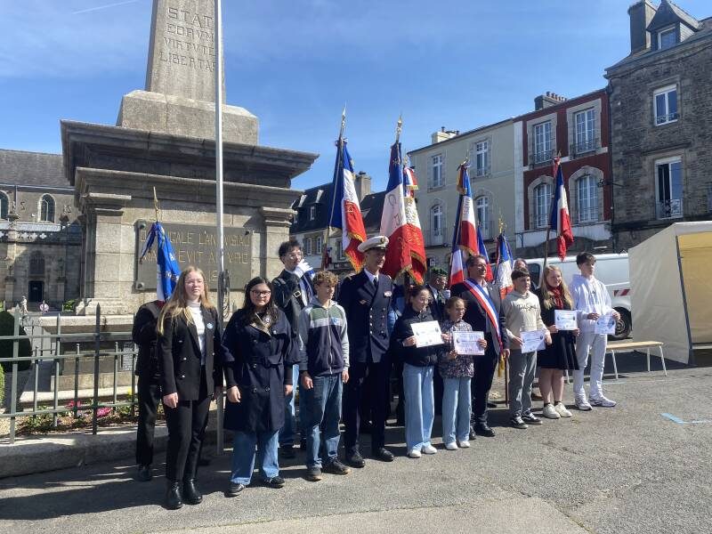 Photo de la section UNC de Landivisiau