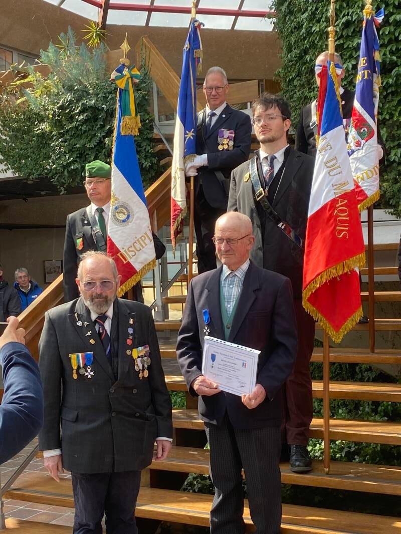 Photo de la section UNC de Landivisiau