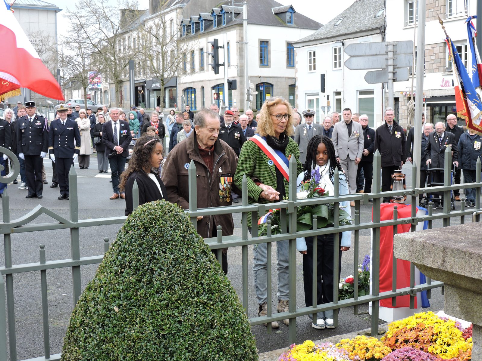 Photo de la section UNC de Landivisiau