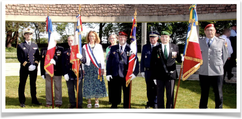 Photo de la section UNC de Landivisiau