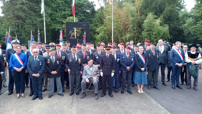 Photo de la section UNC de Landivisiau