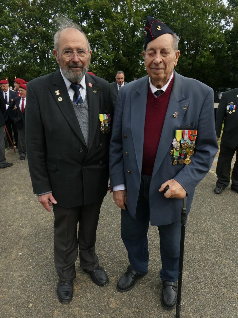 Photo de la section UNC de Landivisiau